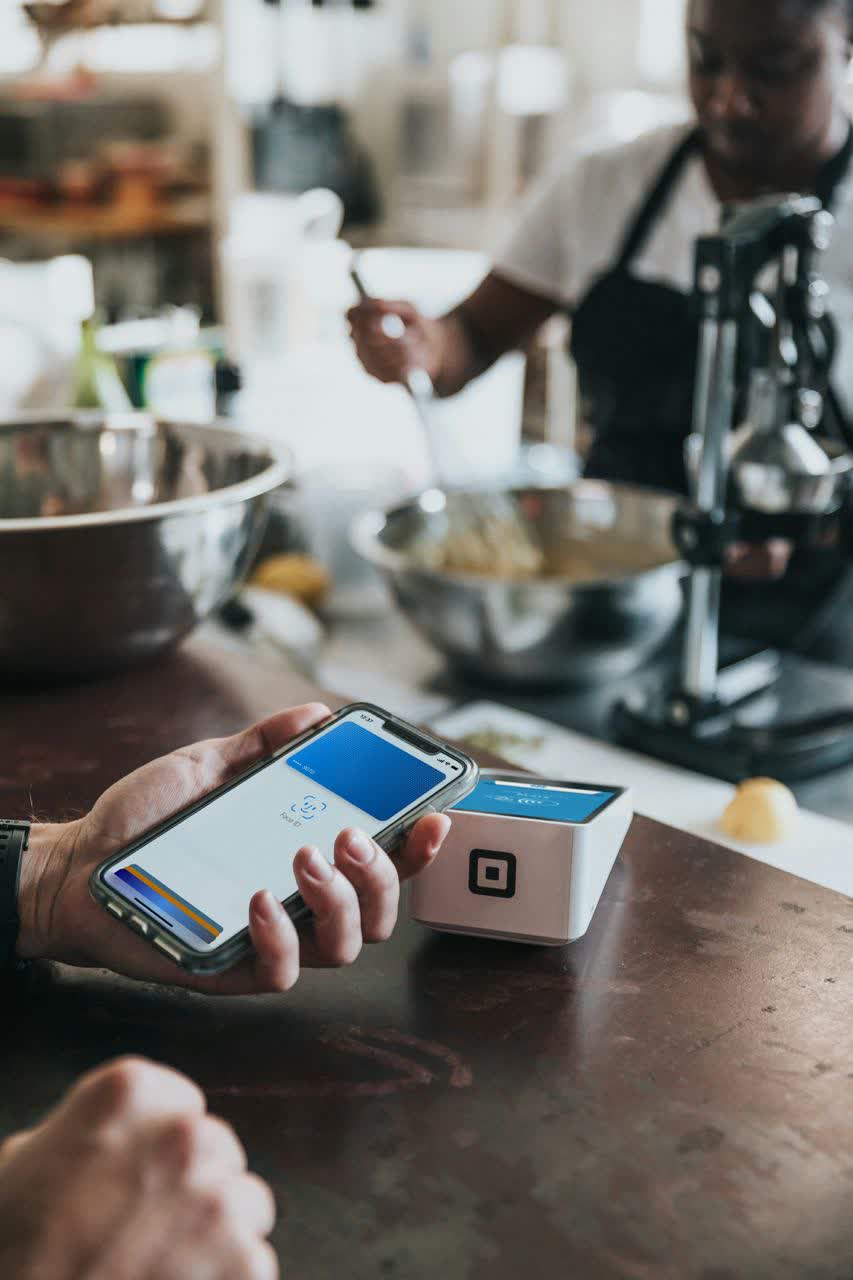 Two phones with Ledger Wallet app open